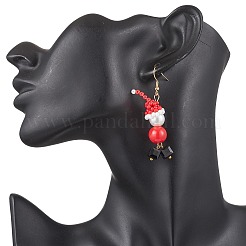 Glass Seed Beads Dangle Earrings&nbsp;EJEW-MZ00504-02