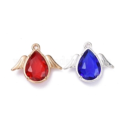 Faceted Glass Pendants&nbsp;GLAA-S191-001-NR