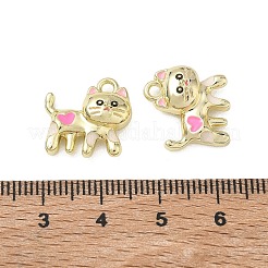 Alloy Enamel Pendants&nbsp;AL-CBA5609-14G