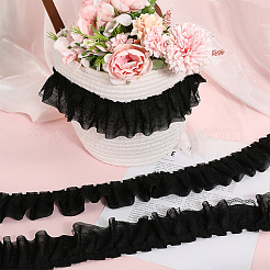 5 Yards Double Polyester Lace Trim for Sewing Decoration&nbsp;OCOR-GF0005-06D