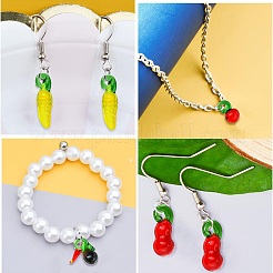Thanksgiving Charms Lampwork Pendants&nbsp;LAMP-CJ0001-21