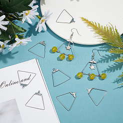 304 Stainless Steel Pendants&nbsp;STAS-UN0016-01P
