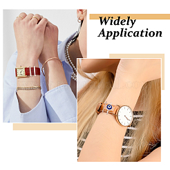 12Pcs 3 Colors Alloy Watch Band Charms for Watch Loops Accesssories&nbsp;FIND-FH0017-64