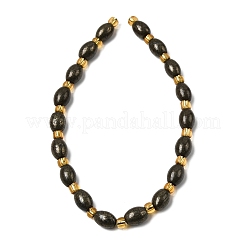 Natural Pyrite Beads Strands&nbsp;G-Z131-A01-01
