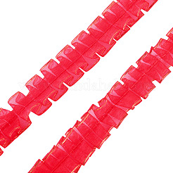 10M Double Layer Polyester Lace Ribbon&nbsp;OCOR-TA0004-14D