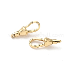 Teardrop Brass Swivel Clasps&nbsp;KK-H083-18G