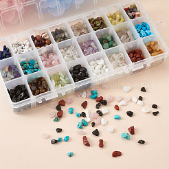 Natural & Synthetic Mixed Gemstone Beads&nbsp;G-TA0001-17