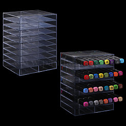 Acrylic Marker Pen Storage Box&nbsp;AJEW-WH0609-751