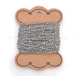Tarnish Resistant 304 Stainless Steel Cable Chains&nbsp;CHS-L017-12A