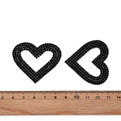 Heart Hotfix Rhinestone&nbsp;DIY-T004-01B