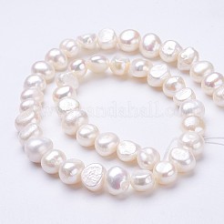 Natural Cultured Freshwater Pearl Beads Strands&nbsp;PEAR-P002-28