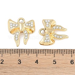 Alloy Rhinestone Pendants&nbsp;FIND-M018-20G