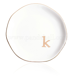 Round Ceramic Jewelry Dish&nbsp;AJEW-WH20067-023C