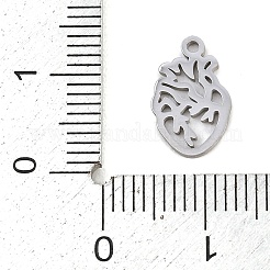 304 Stainless Steel Charms&nbsp;STAS-Z183-05P