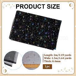 Star Pattern Nylon Fabric&nbsp;DIY-PH0038-37B