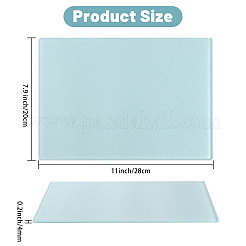 Heat Transfer Tempered Glass Cutting Board&nbsp;AJEW-WH0504-08