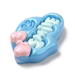 Opaque Resin Cabochons&nbsp;RESI-K026-02E