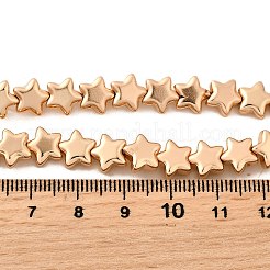 Electroplate Glass Beads Strands&nbsp;EGLA-V001-07