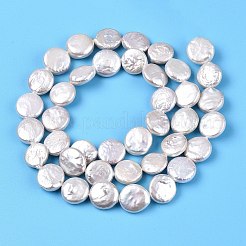 Natural Keshi Pearl Beads Strands&nbsp;PEAR-S018-07B