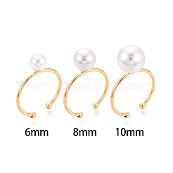 Brass Cup Peg Ring Settings&nbsp;LS-KK-N274-35G