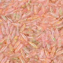 Picasso Transparent Glass Seed Beads&nbsp;SEED-N012-11B