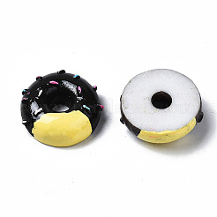 Spray Painted Resin Cabochons&nbsp;CRES-Q215-001A