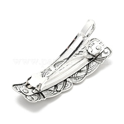 Vintage Viking Knot Alloy Hair Barrettes&nbsp;AJEW-K048-01AS