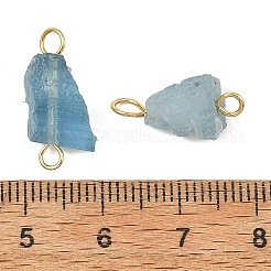 Raw Rough Natural Aquamarine Connector Charm&nbsp;PALLOY-JF06039