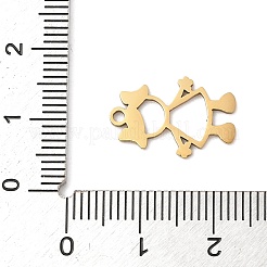 201 Stainless Steel Pendants&nbsp;STAS-Q341-09G