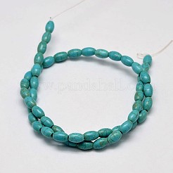 Dyed Synthetic Turquoise Bead Strands&nbsp;G-M143-05-B