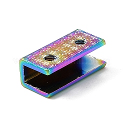Rainbow Color Zinc Alloy Bag Decorative Edge Buckles&nbsp;DIY-WH0304-417