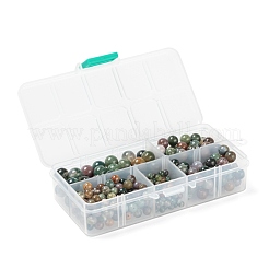 340Pcs 4 Style Natural Indian Agate Beads&nbsp;G-LS0001-46