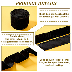 Single Face Velvet Ribbons&nbsp;SRIB-WH0011-170
