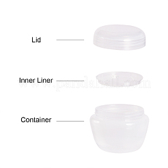 50g PP Plastic Portable Mushroom Cream Jar&nbsp;MRMJ-BC0001-39
