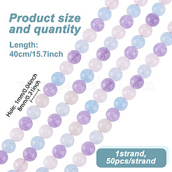 1 Strand Natural Aquamarine & Rose Quartz & Amethyst Beads Strands&nbsp;G-GO0001-52