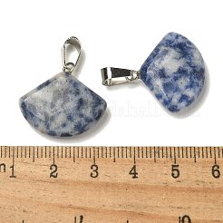 Natural Blue Spot Jasper Pendants&nbsp;G-Z067-05P-04