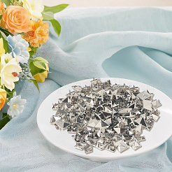 200Pcs 4 Styles Iron Studs Rivets&nbsp;IFIN-GF0001-54P