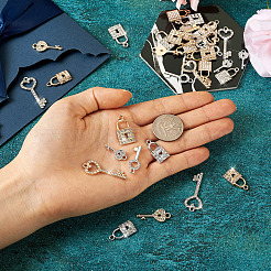 40pcs 10 style Alloy Pendants&nbsp;RB-KS0001-01