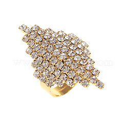 Brass Rhinestone Finger Rings for Women&nbsp;FS-WGD02F2-01