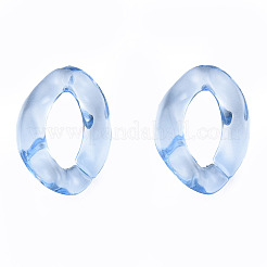 Transparent Acrylic Linking Rings&nbsp;OACR-S036-001A-J02