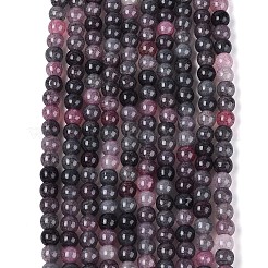 Ombre Effect Dyed Crackle Glass Beads Strands&nbsp;GLAA-Q106-01A-B31