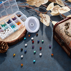 DIY Yoga Chakra Bracelet Making Kits&nbsp;DIY-SC0012-64