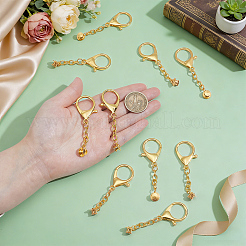 10Pcs Zinc Alloy Lobster Claw Clasps&nbsp;FIND-NB0007-53G