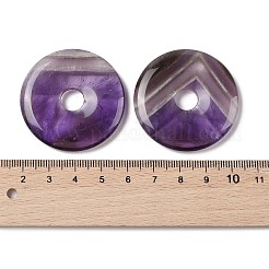 Natural Amethyst Pendants&nbsp;G-F524-H14