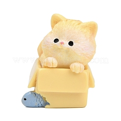 Resin Cat Shape Display Decoration&nbsp;DJEW-F027-01