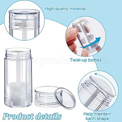 Empty Refillable Plastic Bottles for Aromatic Cream and Skin&nbsp;AJEW-WH0596-499