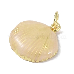 Brass Enamel Pendants&nbsp;KK-E110-07G