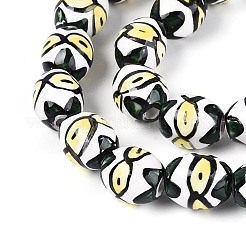 Handmade Porcelain Ceramic Beads Strands&nbsp;PORC-T135-07B
