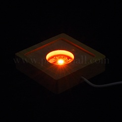 Square Solid Wood Base for Crystal Stones&nbsp;JX333B