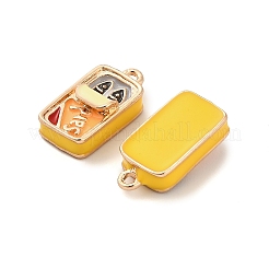 Alloy Enamel Pendants&nbsp;X-PALLOY-R155-01G-05